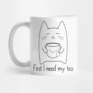 First I need my Tea Mug